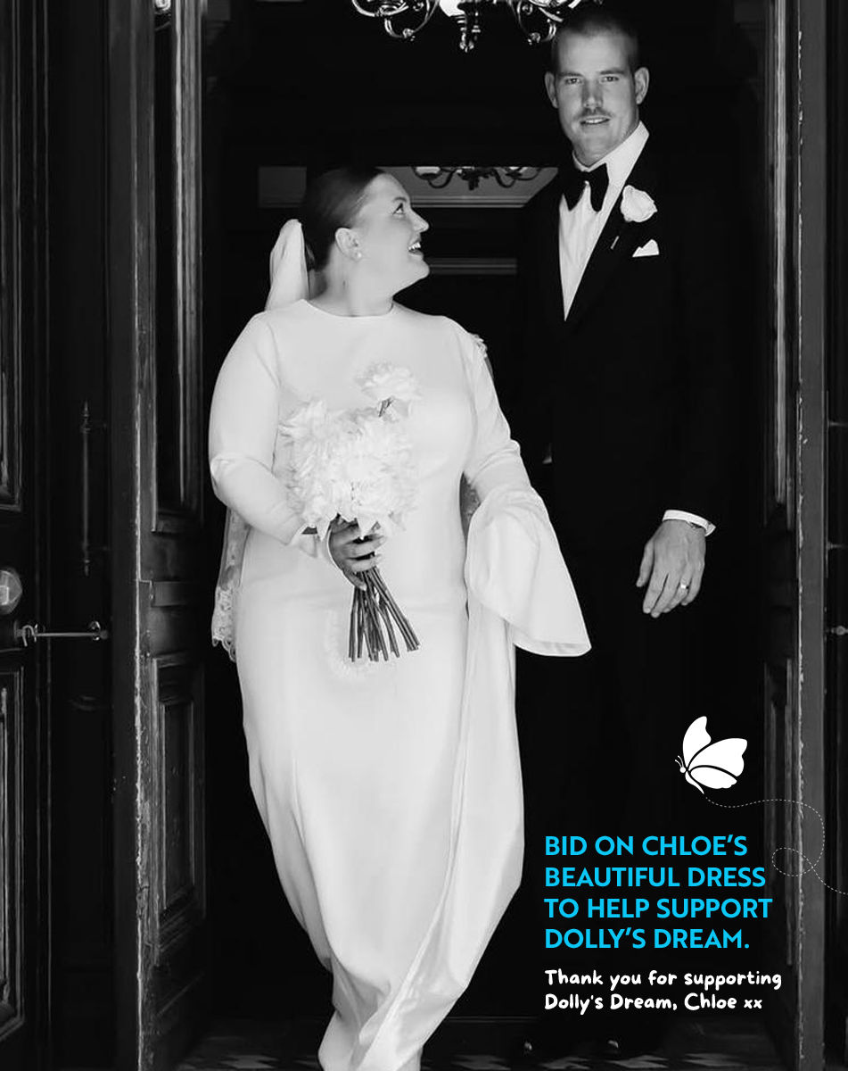 Chloe Pink wedding dress