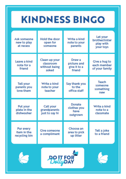 Kindness Bingo