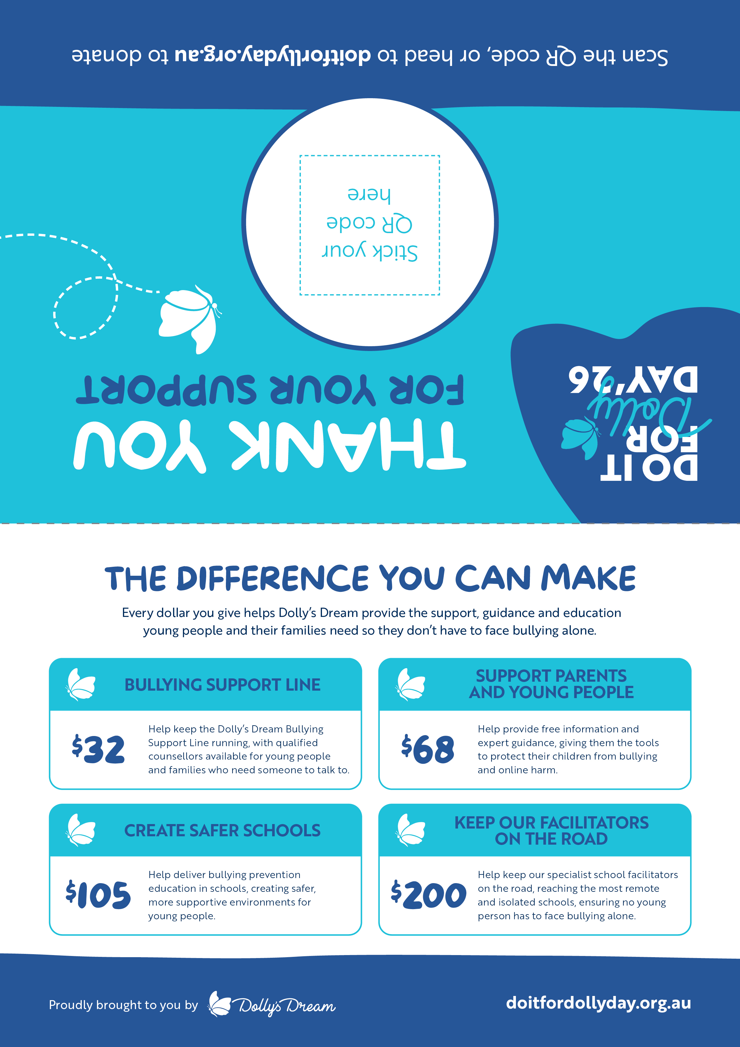 Tent Card - Add Your Own QR