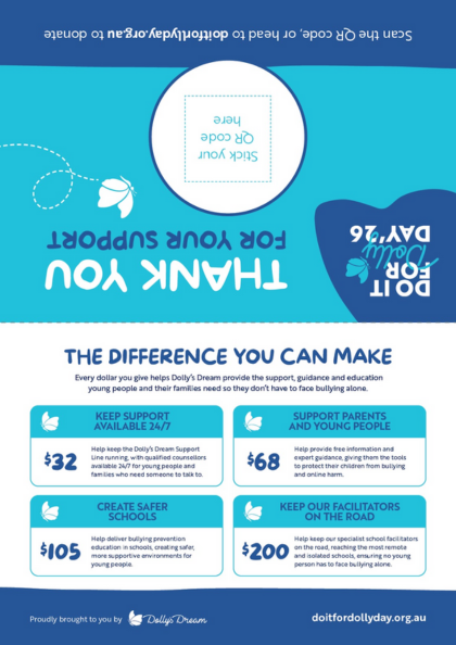 Tent Card - Add Your Own QR