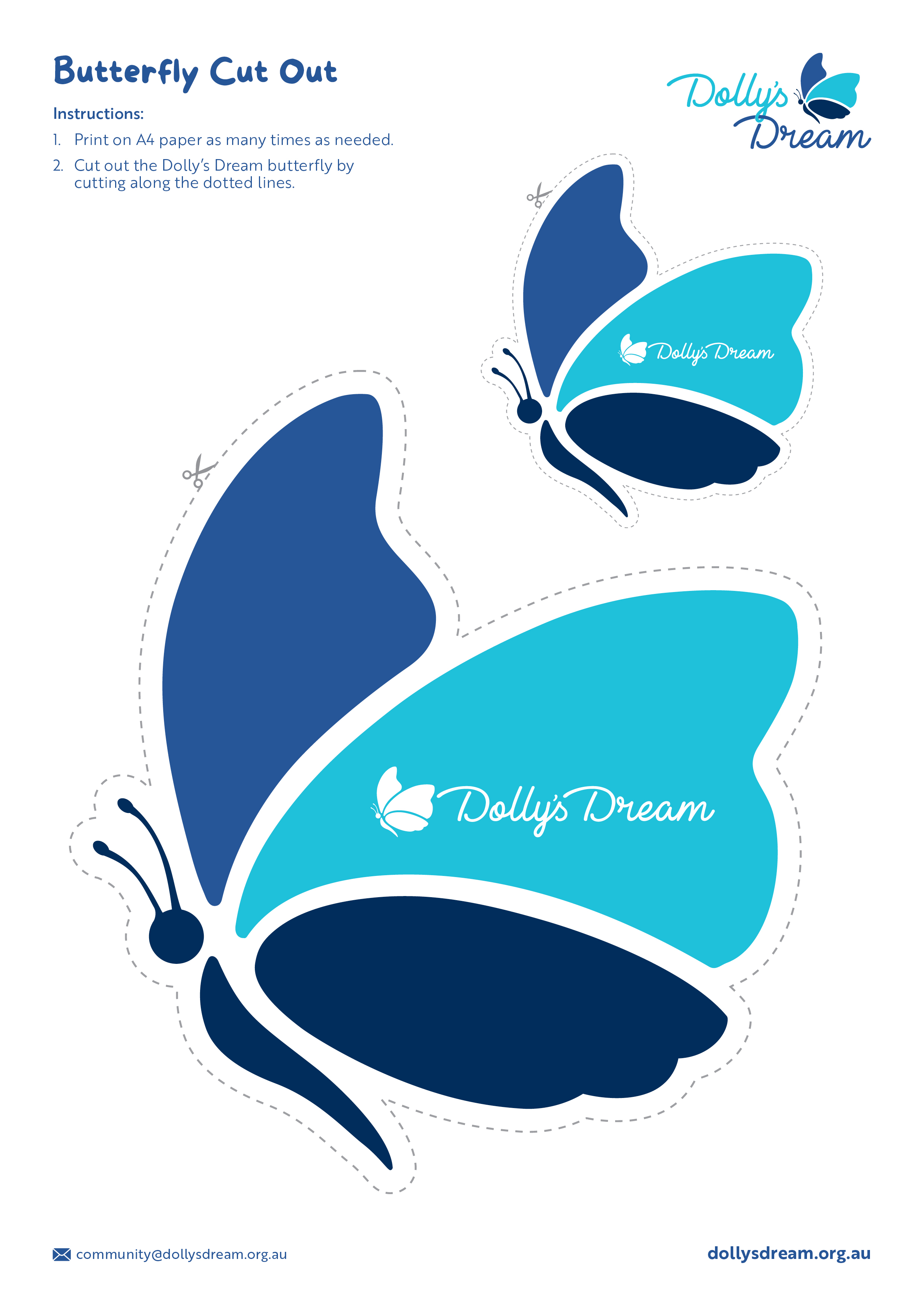 Butterfly Cutout